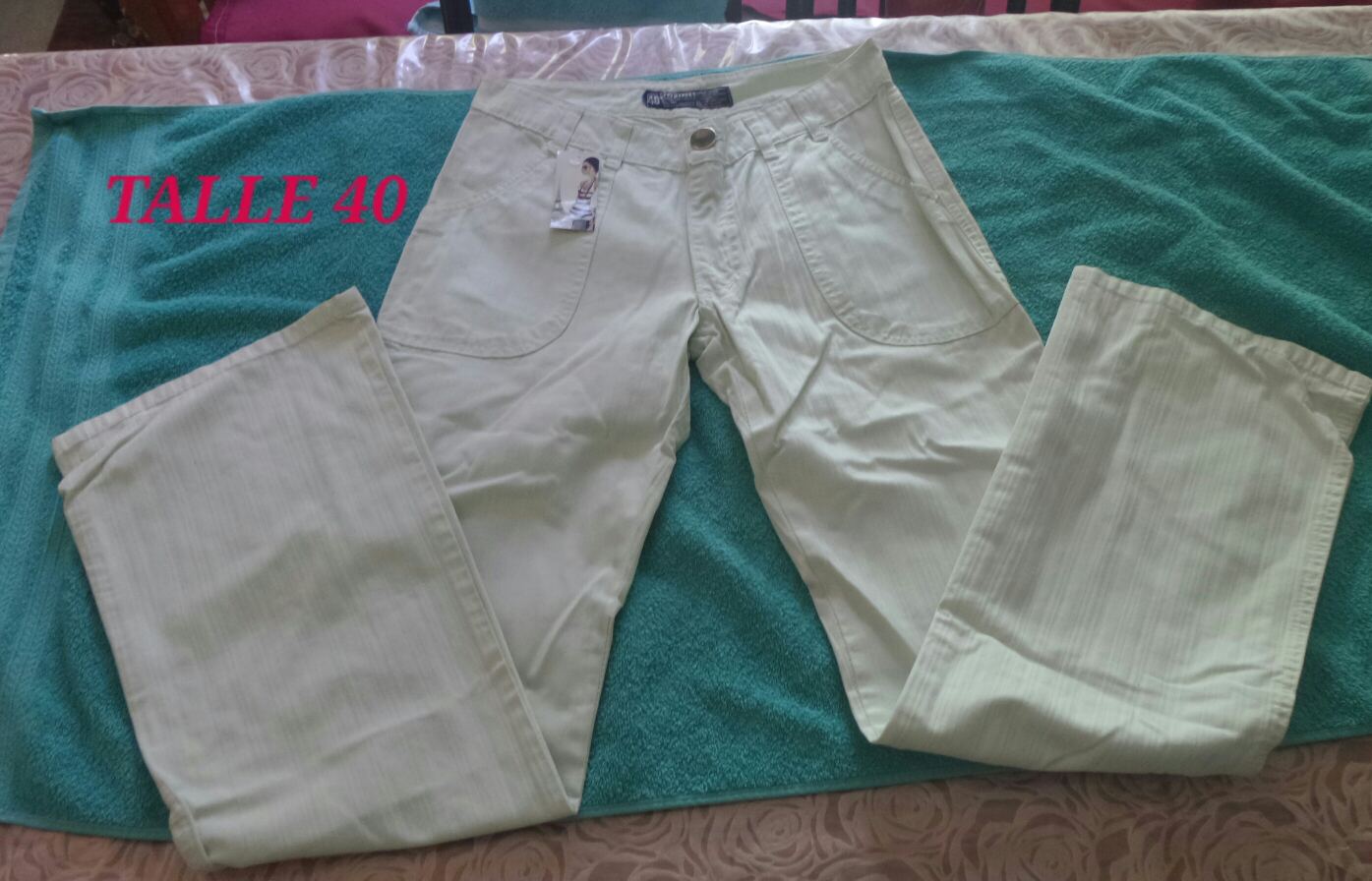 Jeans Dama Wide leg T.40